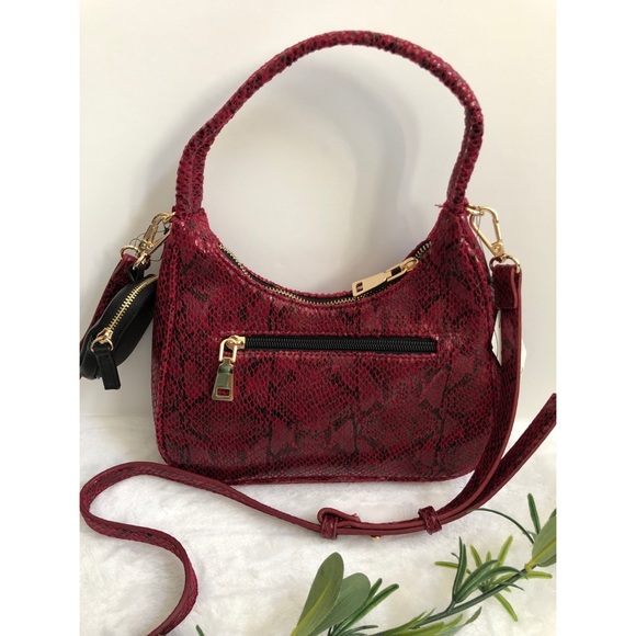 INC International Concepts Zaire Snake Shoulder Bag, NWT - Picture 2 of 6